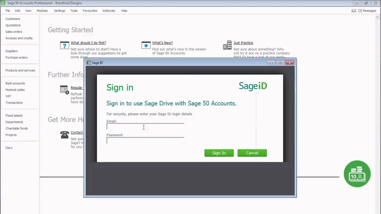 sage 50 password recovery